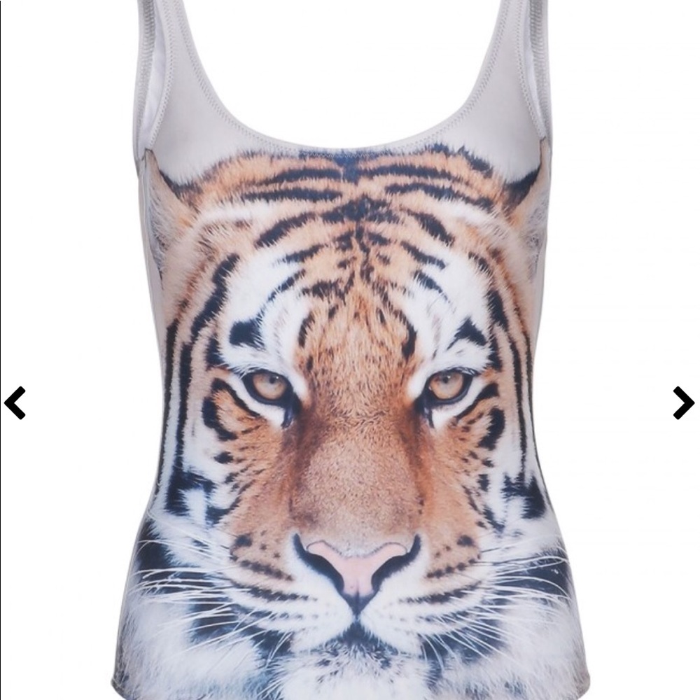 Popupshop tiger swimsuit